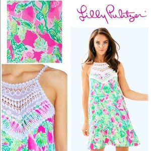 Lilly Pulitzer Pearl Soft Shift Raz Berry Catty Shack